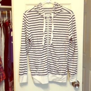 Striped hoodie